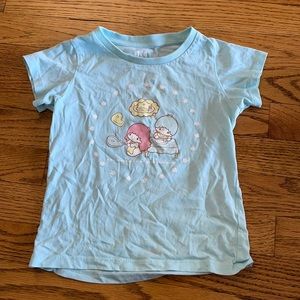 Uniqlo x Sanrio | Little Twin Stars Light Blue T-shirt
